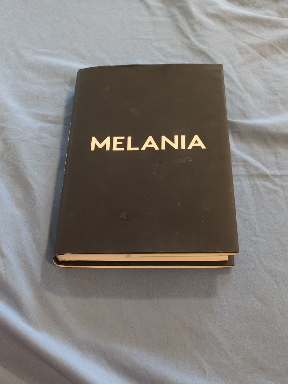 Melania Black Hardcover Book